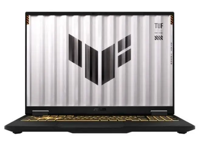 Лаптоп Asus TUF F16 FX608JMI-TU271,Intel  i7 14650HX 2.2 GHz (30MB Cache, up to 5.2 GHz, 16 cores, 24 Threads) 16.0  WUXGA(WU) 1920X1200 16:10 Bend+300nits Anti-Glare sRGB 100% Wide View, AG,144 Hz,16GB DDR5 5600 so-dim ,512GB PCIe 4.0,RTX 5060 8GB GDDR7, Gray