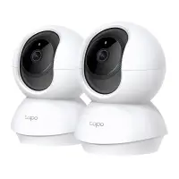 Домашна охранителна WiFi камера TP-Link Tapo C200P2, Pan/Tilt - 2 Броя