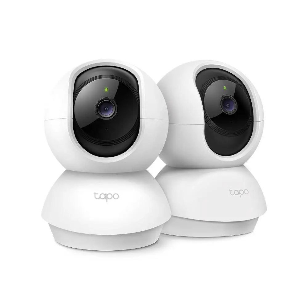 Охранителна WiFi камера TP-Link Tapo C210P2, 360°, Pan/Tilt - 2бр