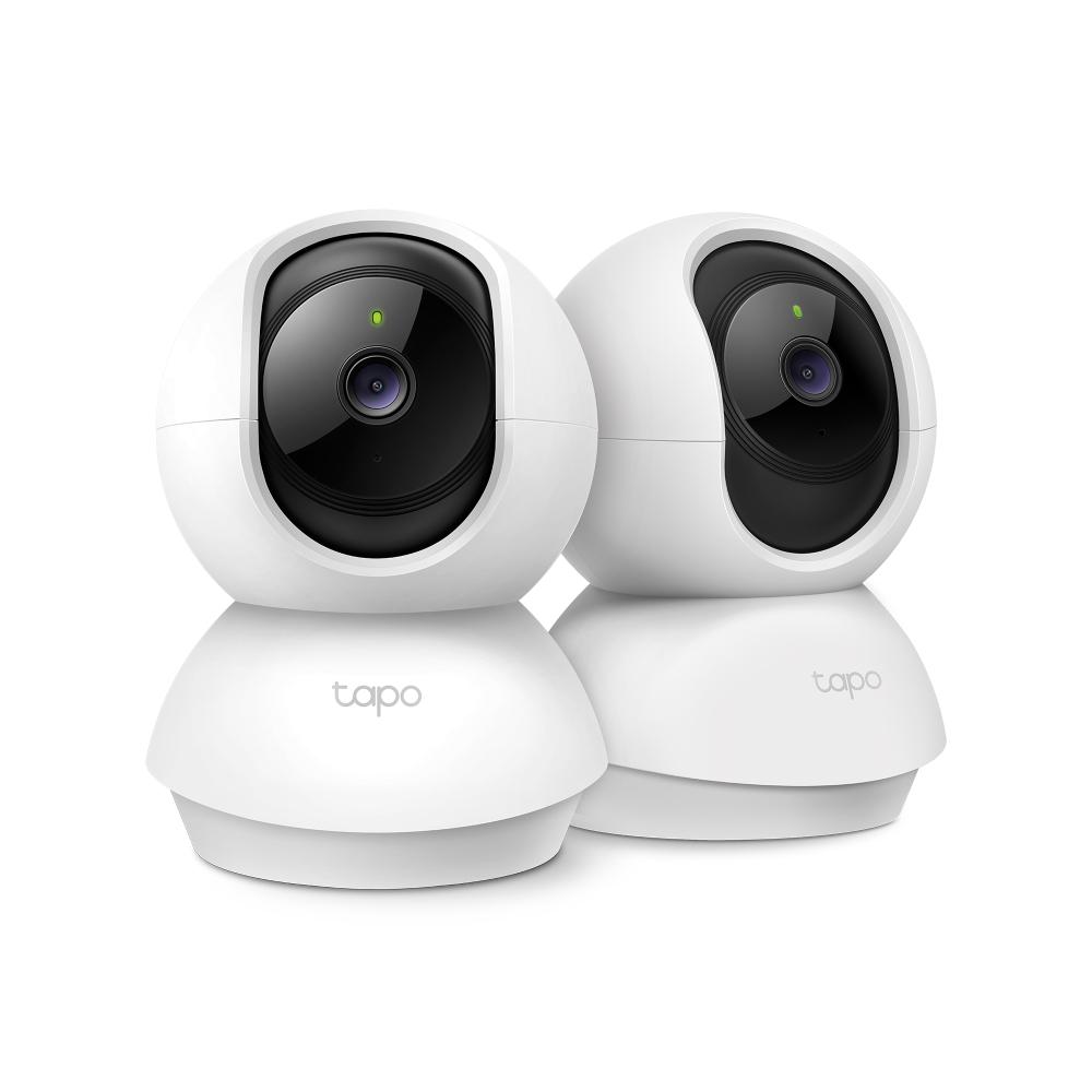 Охранителна WiFi камера TP-Link Tapo C210P2, 360°, Pan/Tilt - 2бр