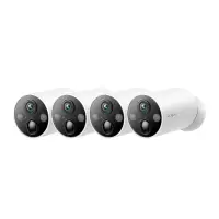 Охранителна WiFi камера TP-Link Tapo C425, Външен/вътрешен монтаж, WiFi - 4 Броя