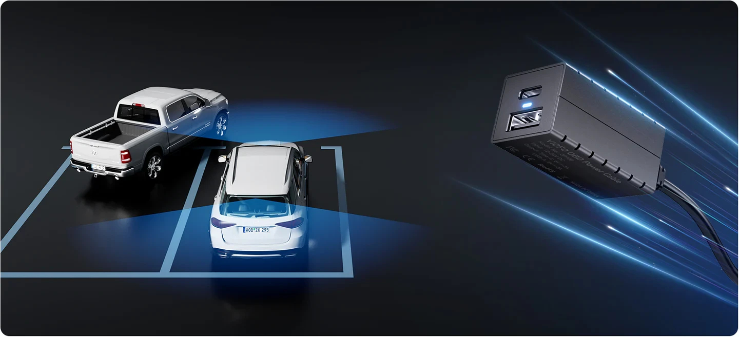 VIOFO Монтажен комплект Hardwire Kit - OP100 OBD-II with Power Cable