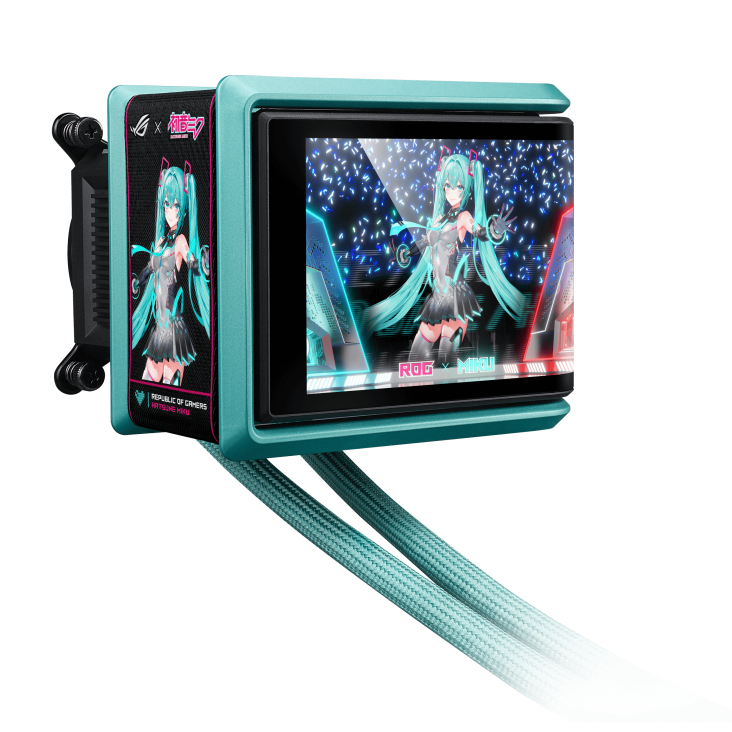 Водно охлаждане ASUS ROG RYUO IV 360 ARGB Hatsune Miku Edition - 90RC01P1-B0EAY0