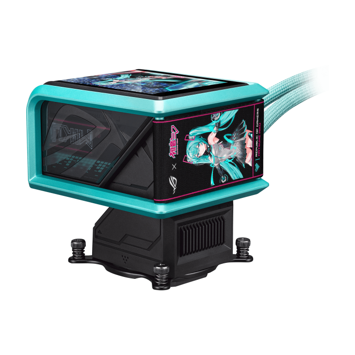 Водно охлаждане ASUS ROG RYUO IV 360 ARGB Hatsune Miku Edition - 90RC01P1-B0EAY0