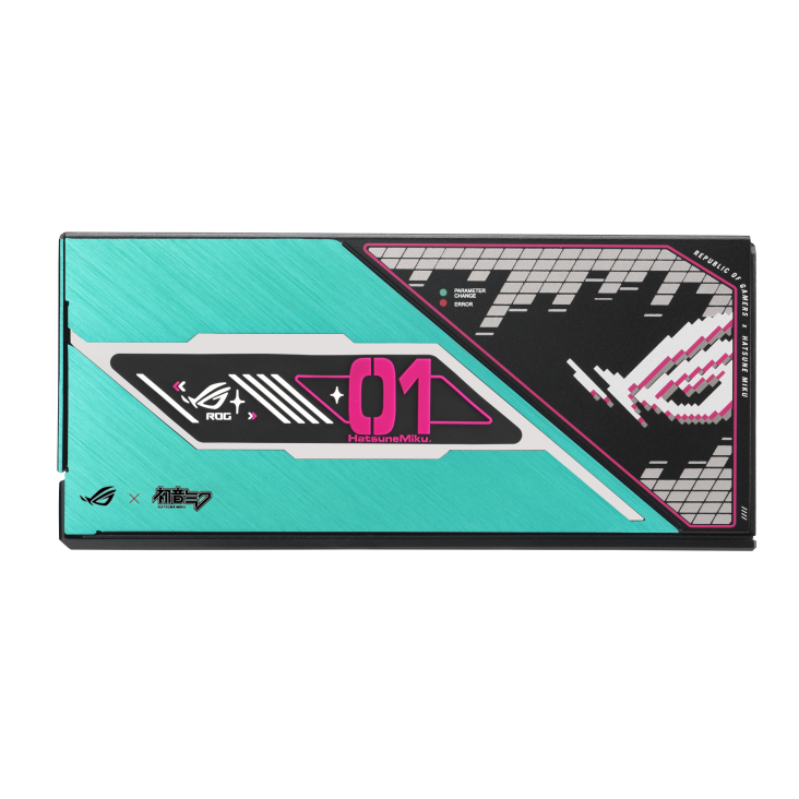 Захранване ASUS ROG Thor 1200W Platinum III Hatsune Miku Edition - 90YE00V6-B0NA00