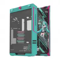 Кутия ASUS ROG Strix Helios II Hatsune Miku Edition E-ATX Mid-Tower - 90DC00W0-B39010