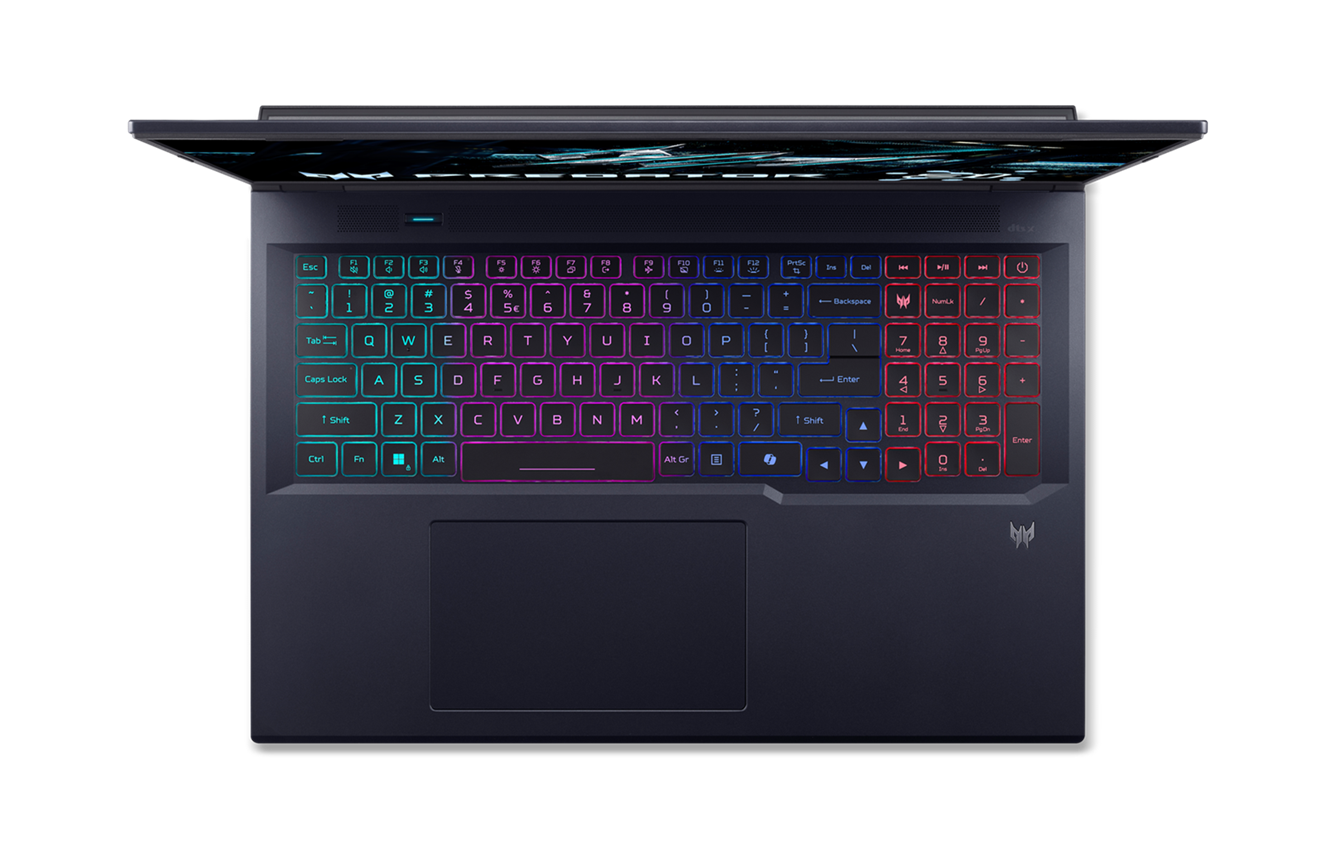 Лаптоп Acer Predator Helios Neo 18 AI PHN18-72-77L2, 18", Intel Core Ultra 7 255HX, NVIDIA RTX 5070 8GB GDDR7 DLSS 4, 16 GB - NH.QVHEX.005