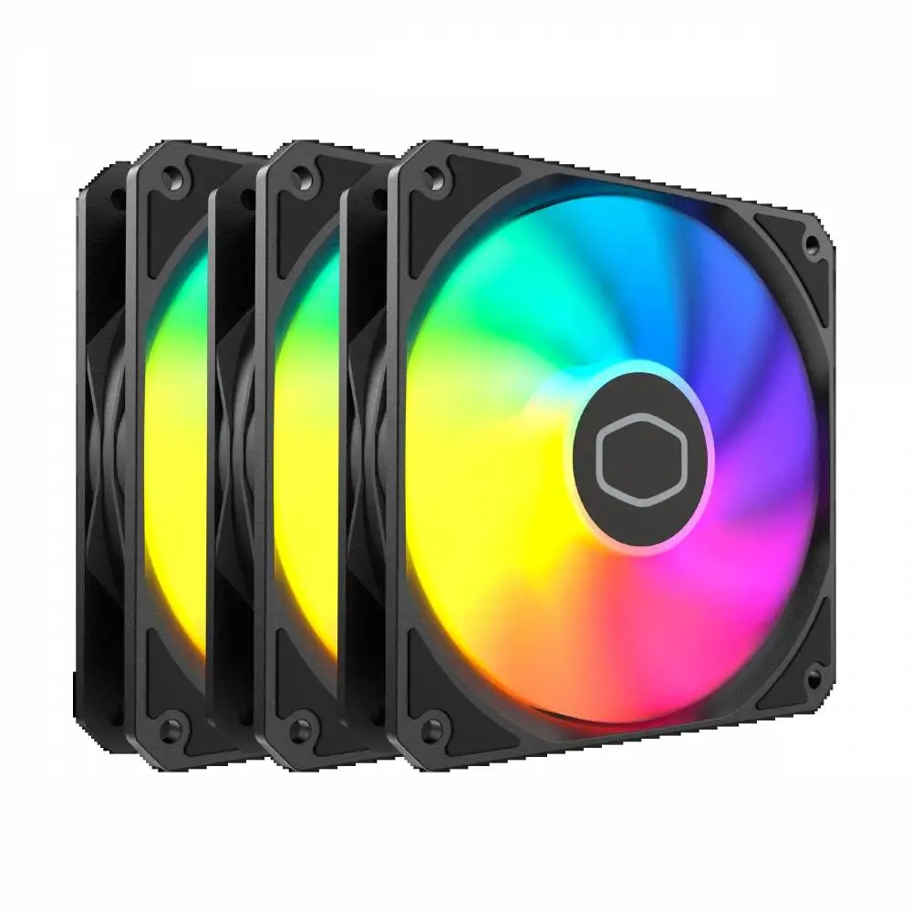 Комплект вентилатори 3-Pack Cooler Master MasterFan MF120 Lite ARGB