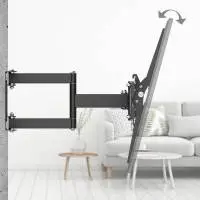 Стенна стойка за TV Hama, 191 cm (75&rdquo;), до 40 kg