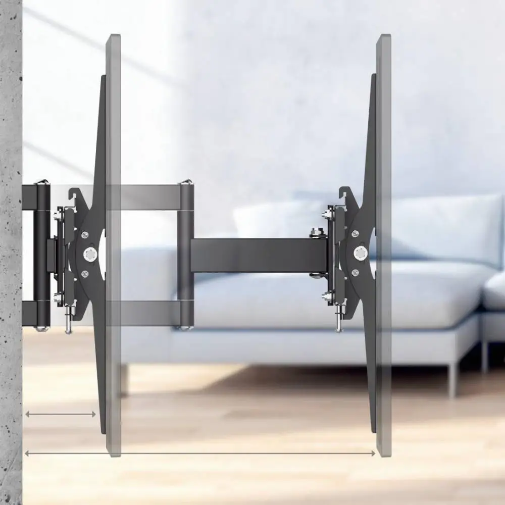 Стенна стойка за TV Hama, 191 cm (75&rdquo;), до 40 kg