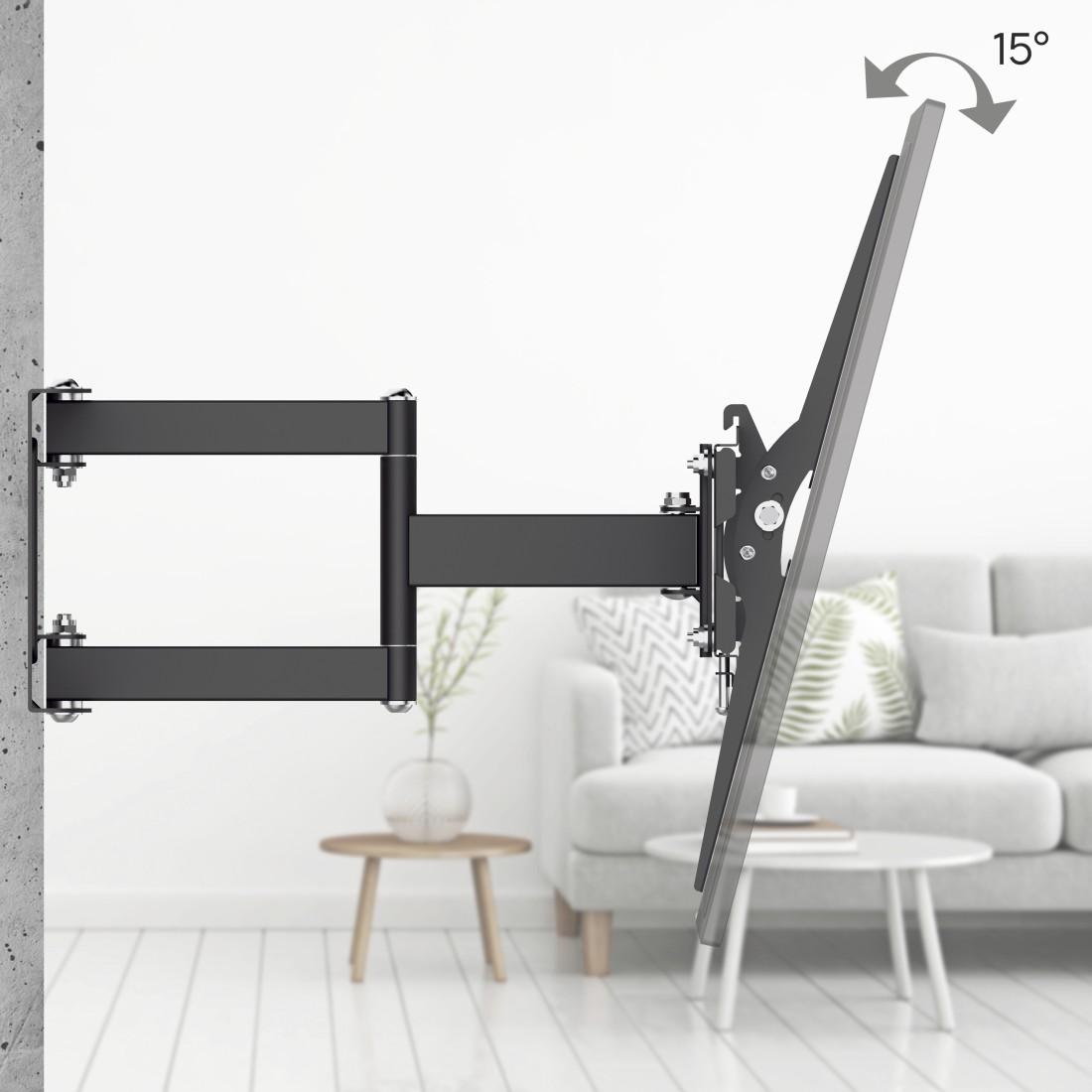 Стенна стойка за TV Hama, 191 cm (75”), до 40 kg