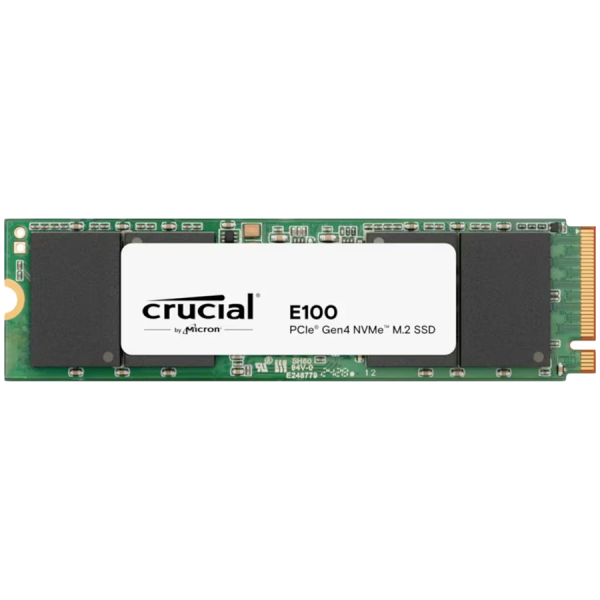 Диск SSD Crucial E100 1TB M.2 2280 NVMe PCe Gen4x4 Tray - CT1000E100SSD8-T
