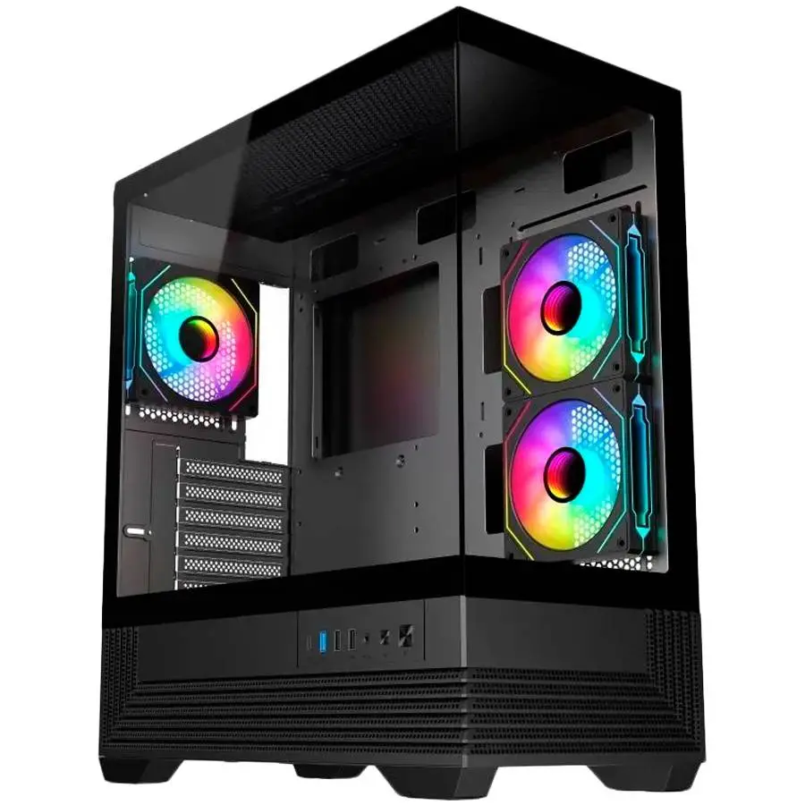 Кутия V-GAMING DARK REAPER VG-DR3F USB3.0 USB2.0 Type C 