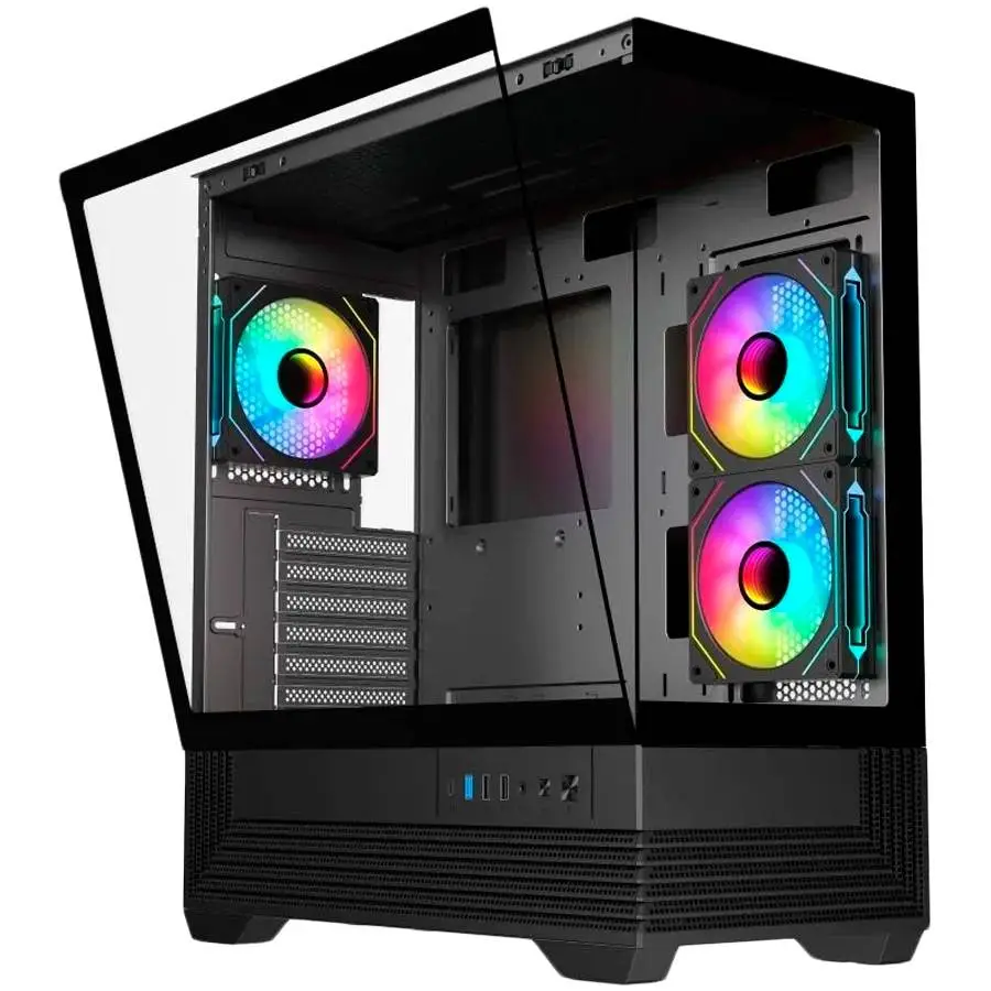 Gehäuse V-GAMING DARK REAPER VG-DR3F USB3.0 USB2.0 Type C