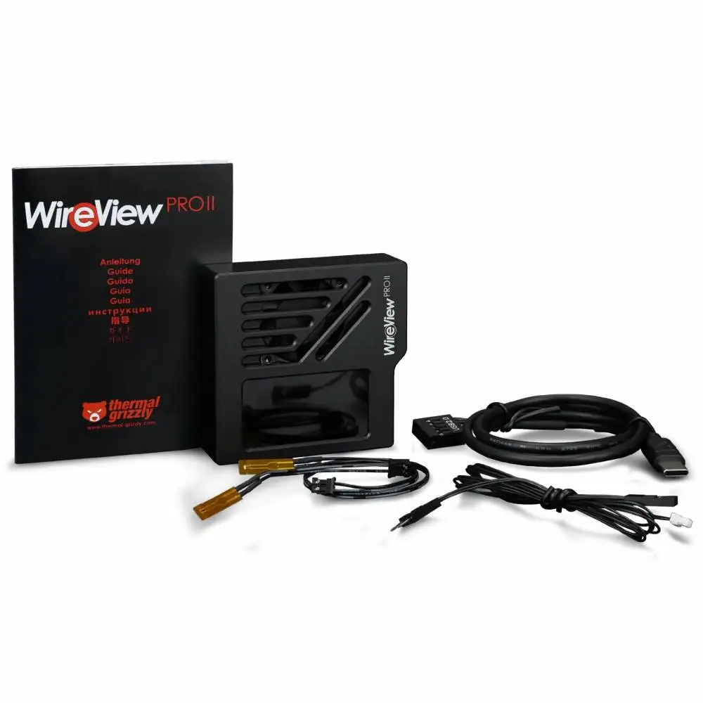 Датчик за видеокарта Thermal Grizzly WireView Pro II GPU 12V-2x6 Reversed - Black
