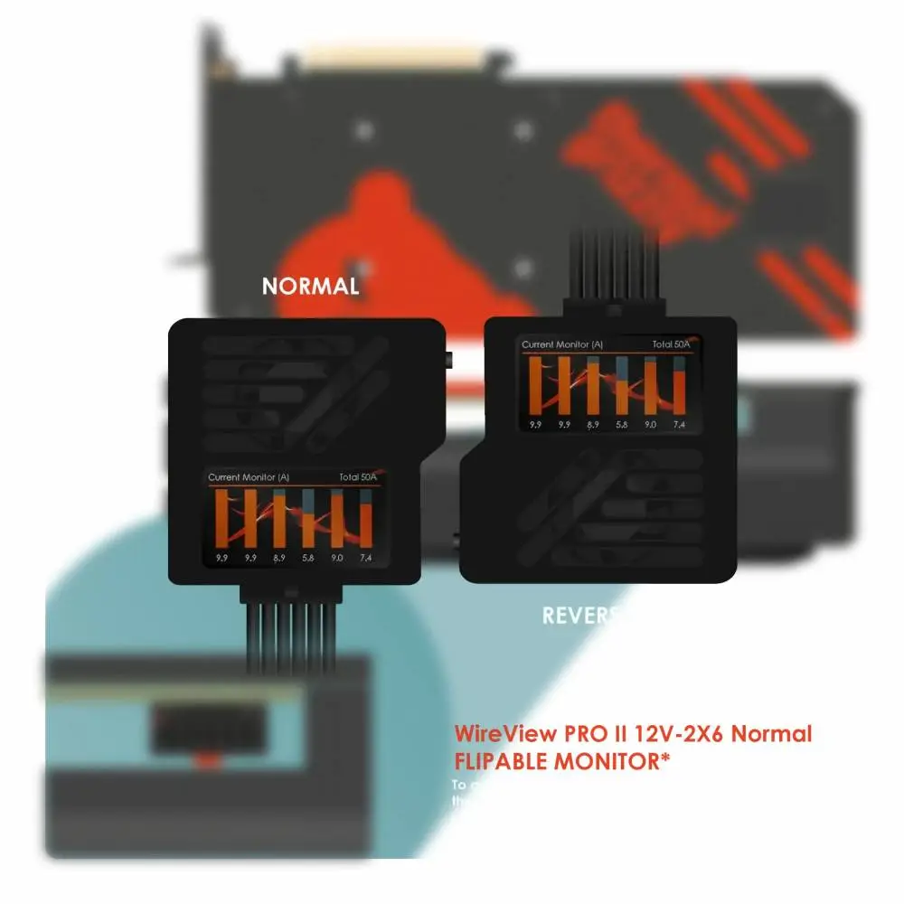 Датчик за видеокарта Thermal Grizzly WireView Pro II GPU 12V-2x6 - Black