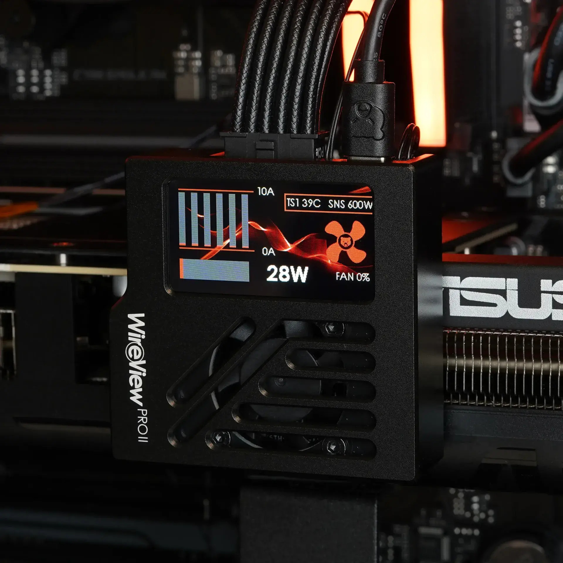 Датчик за видеокарта Thermal Grizzly WireView Pro II GPU 12V-2x6 - Black