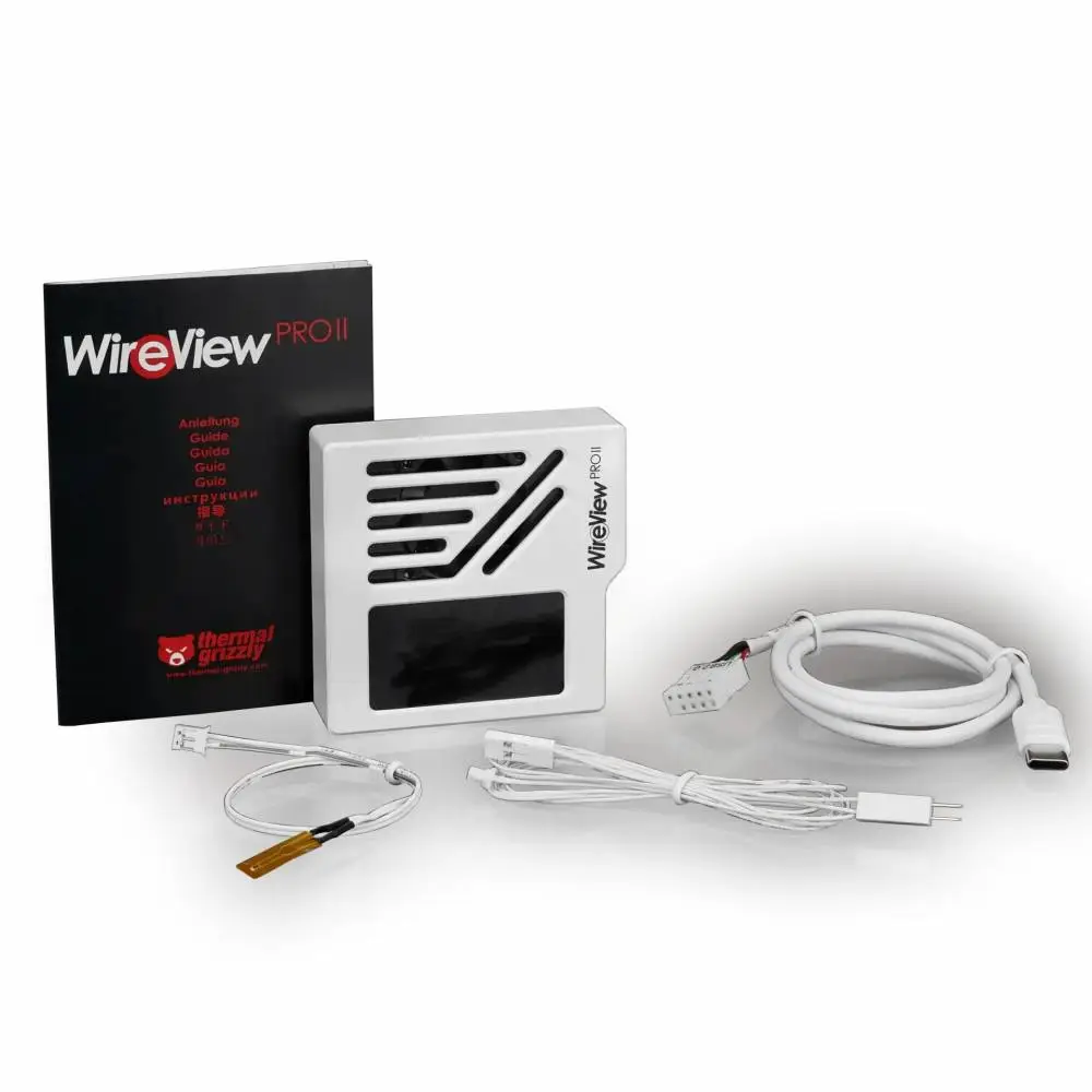 Датчик за видеокарта Thermal Grizzly WireView Pro II GPU 12V-2x6 - White