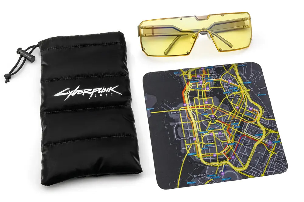 Компютърни очила GUNNAR Cyberpunk 2077 Dex - Amber - Steel