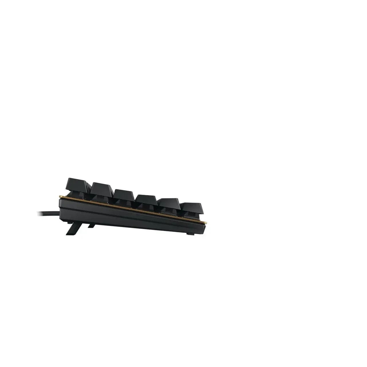 Механична клавиатура CHERRY KC 200MX Brown, Тънка, Черна