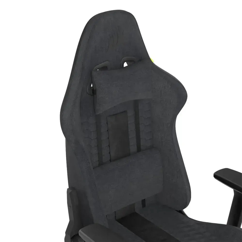 Геймърски стол Corsair TC100 RELAXED - Fabric Black/Grey