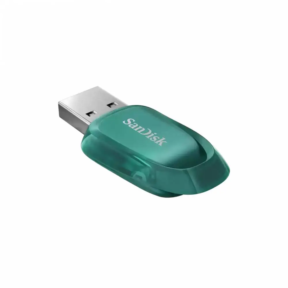 SanDisk Флаш памет Ultra ECO 128GB, USB 3.2 100 MB/s , зелена