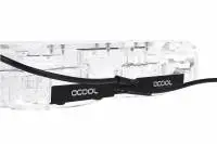 Адаптер приставка с вътрешна и външна резба Alphacool Eisdecke D5 Dual Acrylic Attachment 3x 1/4"