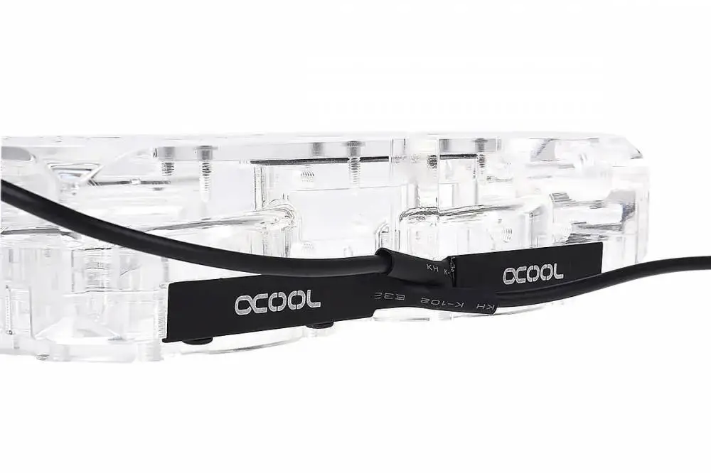 Адаптер приставка с вътрешна и външна резба Alphacool Eisdecke D5 Dual Acrylic Attachment 3x 1/4"