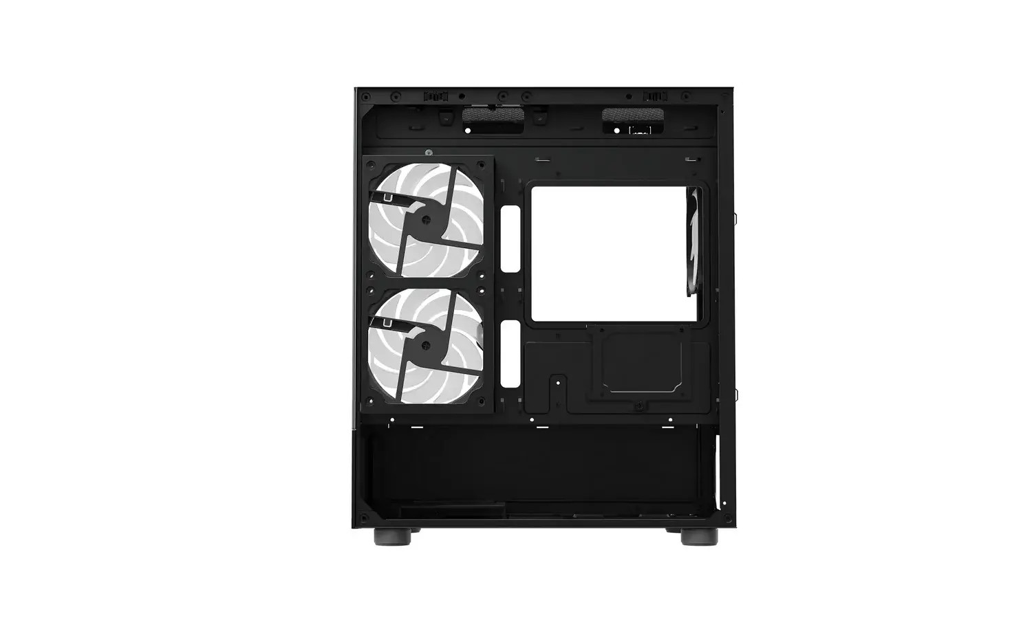 Case Spire U20M, Mini / Micro-ATX tower, black