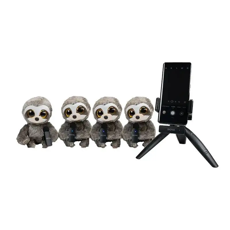Безжична микрофонна система BOYA BY-V4U - USB-C
