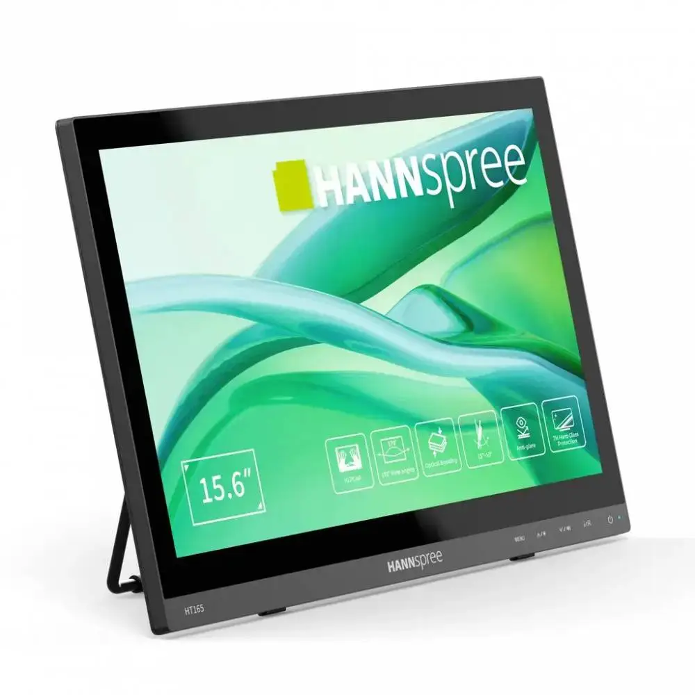 Портативен тъч Монитор Hanspree HT165HPB - 15.6" IPS FHD(1920x1080), HDMI, VGA