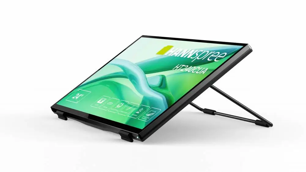 Портативен тъч Монитор Hanspree HT240CUA - 23.8" VA FHD(1920x1080), HDMI, USB-C