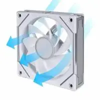 Комплект Вентилатори Lian-Li UNI SL-INF 120 ARGB Reverse Blade PWM + Контролер - White