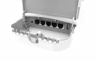 Безжичен Access Point MikroTik OmniTik PoE ac, За открито, 5 &times; 10/100/1000 Mbps