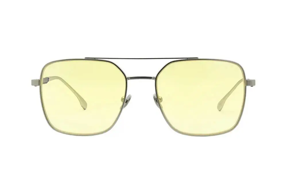 Компютърни очила GUNNAR White Wolf - Steel/Umber - Amber