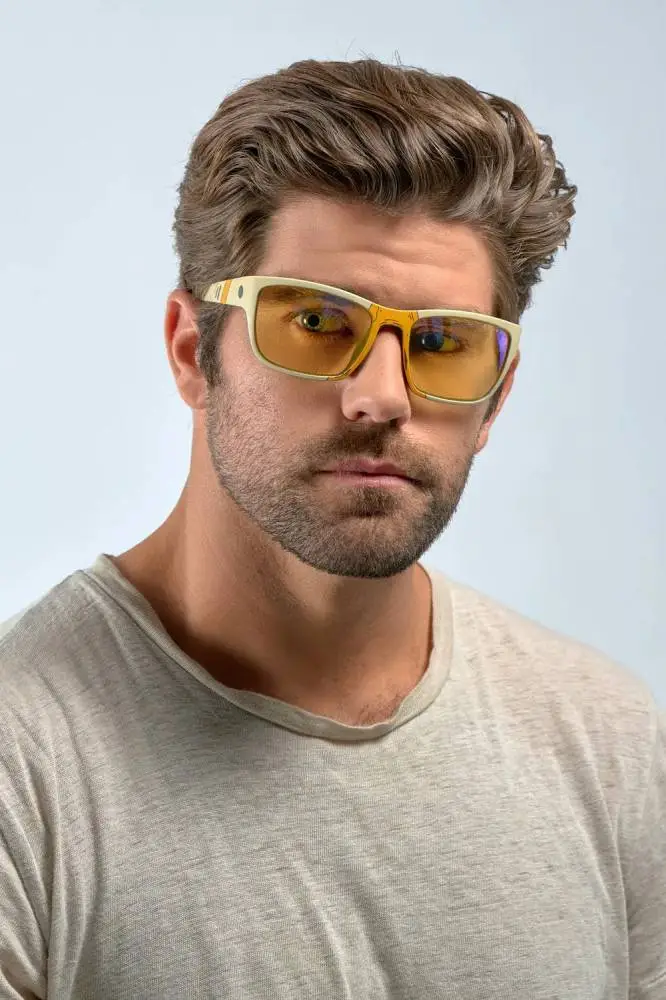 Компютърни очила GUNNAR Borderlands Ripper - Bandit Smoke - Amber