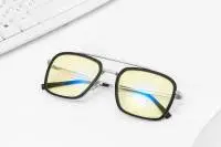 Компютърни очила GUNNAR Baron Silver - Amber