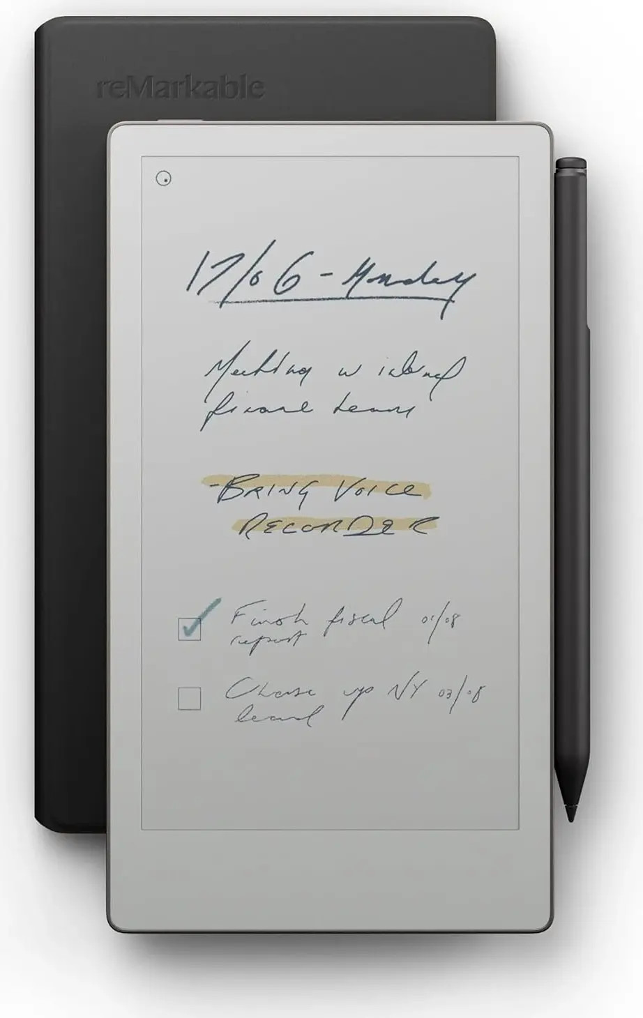 Таблет ReMarkable Pro Move 7.3", в комплект със стилус Marker plus и Калъф Book Folio Premium