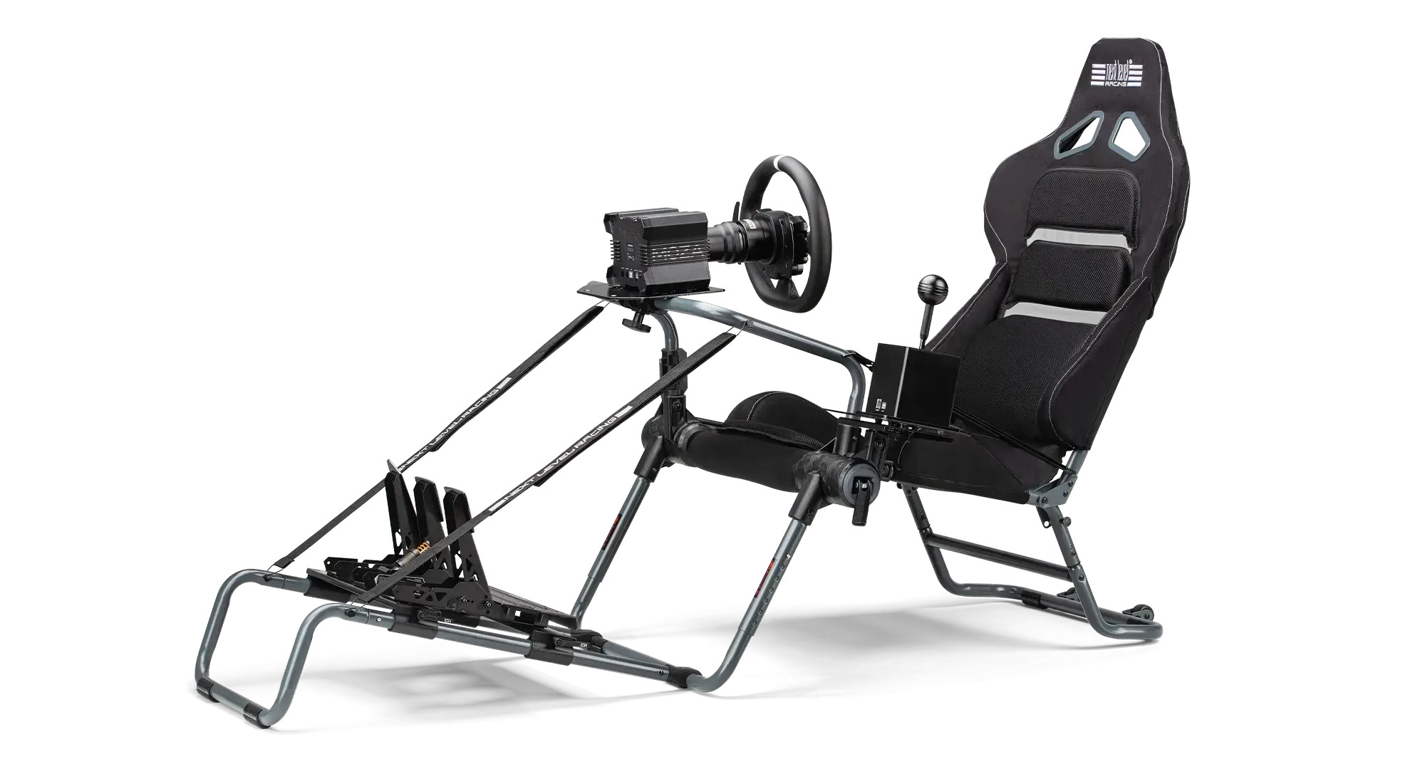 Геймърски стол Next Level GT Lite Pro Foldable Cockpit - Grey
