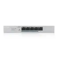Суич ZyXEL GS-1200-5HPV3, 5-портов, Gigabit, PoE, Web Managed