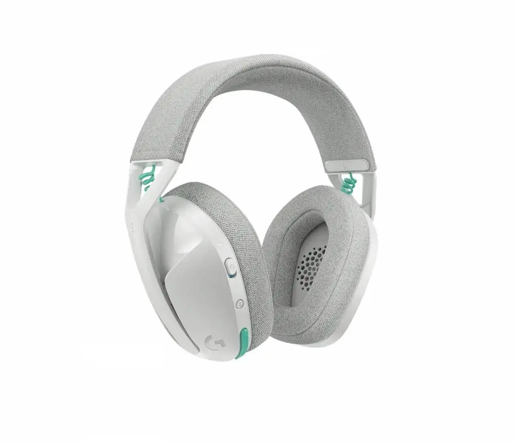 Геймърски безжични слушалки Logitech G321 Lightspeed, Микрофон, Бели