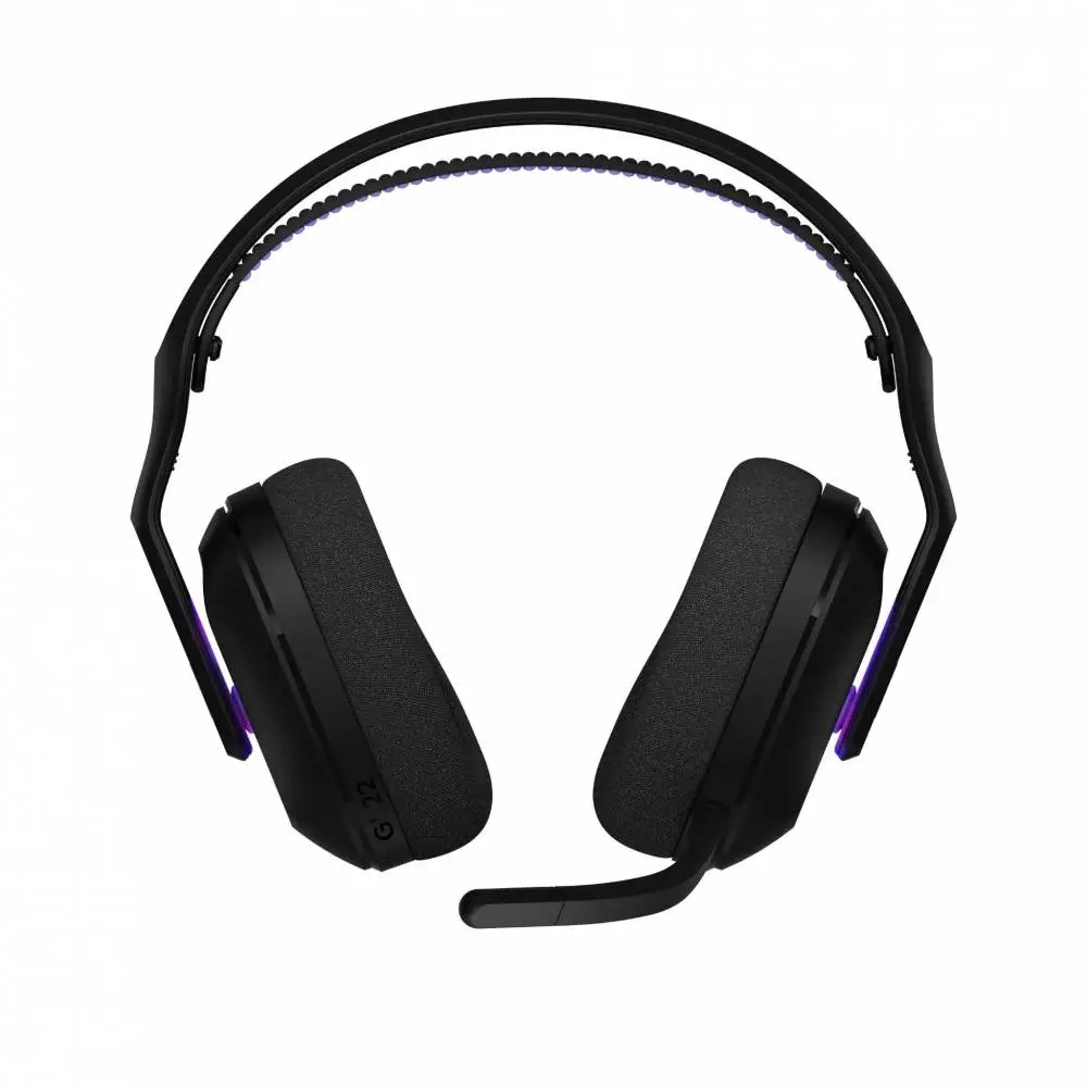 Геймърски слушалки Logitech G522 Lightspeed Wireless RGB, Микрофон, Черни