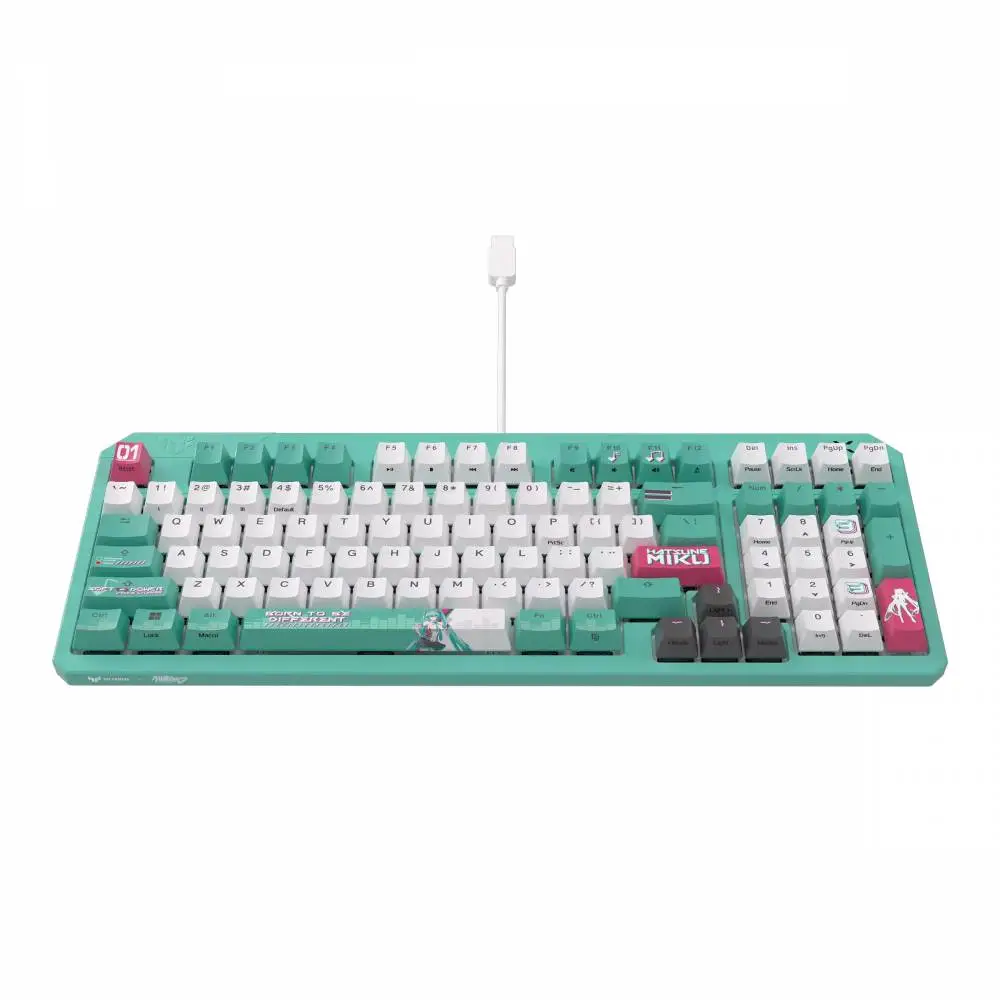 Геймърска клавиатура ASUS TUF Gaming K3 Gen II Hatsune Miku Edition - Optical Mechanical Switch