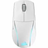 Геймърскa безжична/блутут мишка Corsair M75 White Wireless Lightweight RGB