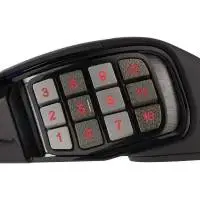 Геймърскa мишка оптична Corsair Scimitar Elite RGB, PMW3391 USB