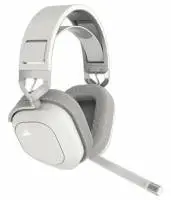 Геймърски слушалки с микрофон Corsair HS80 MAX White безжични и блутут PC/PS5/PS4