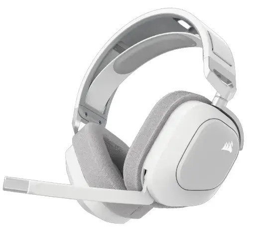 Gaming-Headset mit Mikrofon Corsair HS80 MAX White kabellos und Bluetooth PC/PS5/PS4