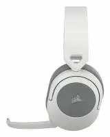 Геймърски слушалки с микрофон Corsair HS55 White безжични и блутут PC/PS5/PS4