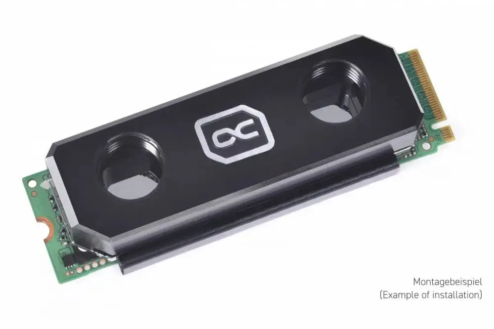Охладител за SSD Alphacool HDX Apex Acetal M.2 2280 SSD Cooler