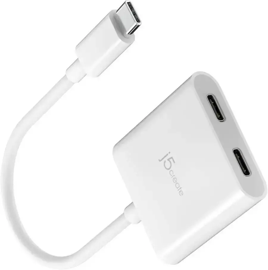 j5create USB-C&reg; към Dual USB-C Адаптер